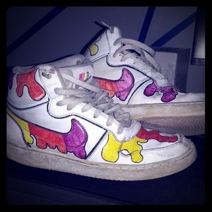 custom nike high tops